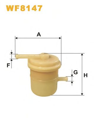 WIX FILTERS wf8147 -  Топливный фильтр
